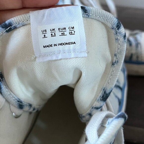 ISABEL MARANT tie-dye high-top sneakers Size 8 - Picture 10 of 14